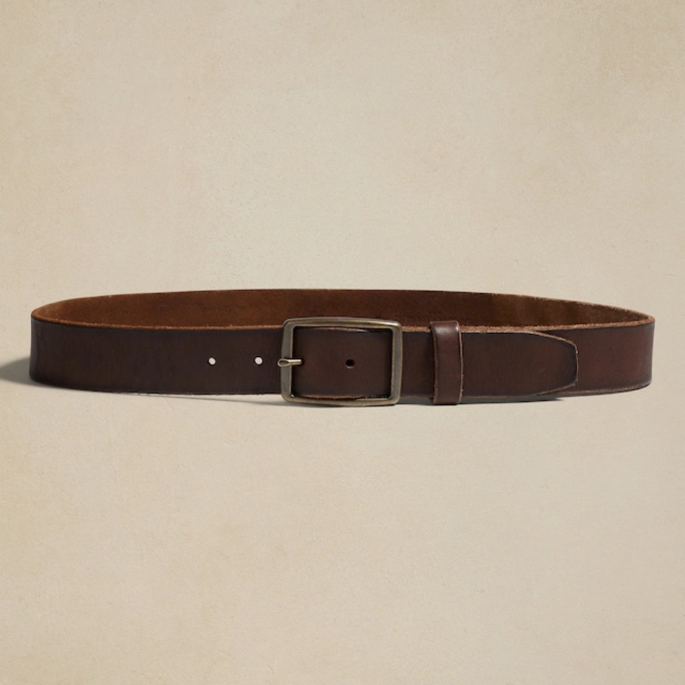 Banana Republic Factory Leather Distressed Belt